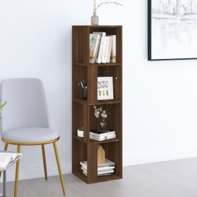 Oak brown plywood corner furniture 33x33x132 cm by vidaXL, Lockers and storage cabinets - Ref: Foro24-816025, Price: 61,61 €,...