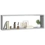 Cubic wall shelf 2 units gray Sonoma wood 80x15x26.5cm by vidaXL, Shelves and shelves - Ref: Foro24-815918, Price: 27,32 €, D...