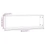 Cubic wall shelf 2 units gray Sonoma wood 80x15x26.5cm by vidaXL, Shelves and shelves - Ref: Foro24-815918, Price: 27,32 €, D...