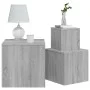 Side tables 3 pieces Sonoma gray plywood by vidaXL, Side tables - Ref: Foro24-815988, Price: 70,25 €, Discount: %