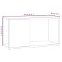 TV-Schrank aus grauem Sonoma-Sperrholz, 60 x 24 x 32 cm von vidaXL, TV-Möbel - Ref: Foro24-816030, Preis: 25,00 €, Rabatt: %