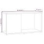 TV-Schrank aus grauem Sonoma-Sperrholz, 60 x 24 x 32 cm von vidaXL, TV-Möbel - Ref: Foro24-816030, Preis: 24,71 €, Rabatt: %