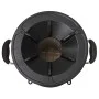 Cocina leña camping acero inoxidable plateado 45,5x33x25,5 cm de vidaXL, Chimeneas - Ref: Foro24-319440, Precio: 90,07 €, Des...