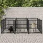 Stahl-Außenzwinger 5,63 m² von vidaXL, Hundehütten und Zäune - Ref: Foro24-3124580, Preis: 566,17 €, Rabatt: %