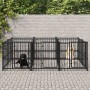 Stahl-Außenzwinger 5,63 m² von vidaXL, Hundehütten und Zäune - Ref: Foro24-3124580, Preis: 566,17 €, Rabatt: %