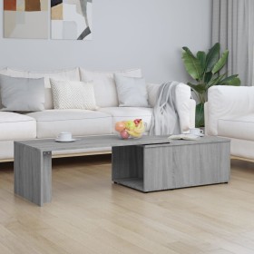 Sonoma-Couchtisch aus grauem Sperrholz, 150 x 50 x 35 cm von vidaXL, Couchtisch - Ref: Foro24-815469, Preis: 83,91 €, Rabatt: %