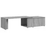 Sonoma-Couchtisch aus grauem Sperrholz, 150 x 50 x 35 cm von vidaXL, Couchtisch - Ref: Foro24-815469, Preis: 81,52 €, Rabatt: %