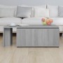 Sonoma gray plywood coffee table 150x50x35 cm by vidaXL, Coffee table - Ref: Foro24-815469, Price: 83,91 €, Discount: %