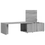 Sonoma-Couchtisch aus grauem Sperrholz, 150 x 50 x 35 cm von vidaXL, Couchtisch - Ref: Foro24-815469, Preis: 81,52 €, Rabatt: %