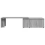 Sonoma-Couchtisch aus grauem Sperrholz, 150 x 50 x 35 cm von vidaXL, Couchtisch - Ref: Foro24-815469, Preis: 81,52 €, Rabatt: %