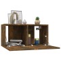 Hängender TV-Schrank aus geräuchertem Eichenholz, 60 x 30 x 30 cm von vidaXL, TV-Möbel - Ref: Foro24-815867, Preis: 41,85 €, ...