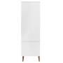 MOLDE Schrank aus massivem Kiefernholz, weiß, 90 x 55 x 175 cm von vidaXL, Kleiderschränke - Ref: Foro24-350523, Preis: 331,0...