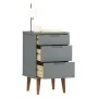 MOLDE bedside table solid gray pine wood 40x35x65 cm by vidaXL, Nightstands - Ref: Foro24-350500, Price: 88,23 €, Discount: %
