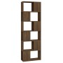 Shelf / space divider brown oak 60x24x186 cm by vidaXL, Bookcases and shelves - Ref: Foro24-816034, Price: 82,49 €, Discount: %
