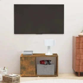 TV-Möbel Sperrholz Räuchereiche 60x24x32 cm von vidaXL, TV-Möbel - Ref: Foro24-816029, Preis: 23,45 €, Rabatt: %