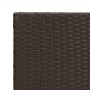 Synthetic rattan side table brown 55x45x49 cm by vidaXL, Side tables - Ref: Foro24-319405, Price: 26,44 €, Discount: %