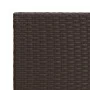 Synthetic rattan side table brown 55x45x49 cm by vidaXL, Side tables - Ref: Foro24-319405, Price: 26,20 €, Discount: %