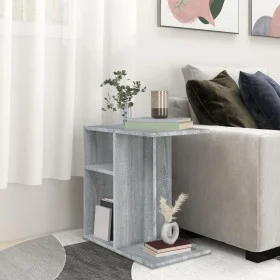Sonoma gray plywood side table 50x30x50 cm by vidaXL, Side tables - Ref: Foro24-815850, Price: 33,59 €, Discount: %