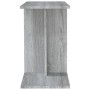 Mesa auxiliar de madera contrachapada gris Sonoma 50x30x50 cm de vidaXL, Mesas auxiliares - Ref: Foro24-815850, Precio: 35,32...
