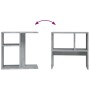 Mesa auxiliar de madera contrachapada gris Sonoma 50x30x50 cm de vidaXL, Mesas auxiliares - Ref: Foro24-815850, Precio: 35,32...