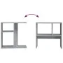 Sonoma gray plywood side table 50x30x50 cm by vidaXL, Side tables - Ref: Foro24-815850, Price: 34,11 €, Discount: %