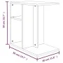 Beistelltisch aus grauem Sonoma-Sperrholz, 50 x 30 x 50 cm von vidaXL, Seitentische - Ref: Foro24-815850, Preis: 34,11 €, Rab...