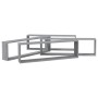 Würfelwandregal 4 Stk. Sonoma graues Sperrholz 100x15x30 cm von vidaXL, Regale und Regale - Ref: Foro24-815910, Preis: 55,38 ...