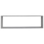 Cube wall shelf 4 pcs Sonoma gray plywood 100x15x30 cm by vidaXL, Shelves and shelves - Ref: Foro24-815910, Price: 55,38 €, D...
