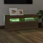 TV-Schrank mit LED-Leuchten, braune Eiche, 90 x 35 x 40 cm von vidaXL, TV-Möbel - Ref: Foro24-815677, Preis: 56,98 €, Rabatt: %