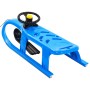 Trineo con volante polipropileno azul 102,5x40x23 cm de vidaXL, Trineos - Ref: Foro24-93724, Precio: 71,95 €, Descuento: %