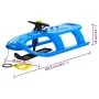 Trineo con volante polipropileno azul 102,5x40x23 cm de vidaXL, Trineos - Ref: Foro24-93724, Precio: 62,07 €, Descuento: %