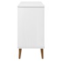 MOLD Sideboard aus massivem weißem Kiefernholz 90x40x80 cm von vidaXL, Sideboards - Ref: Foro24-350547, Preis: 160,26 €, Raba...