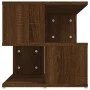 Beistelltisch aus braunem Eichensperrholz, 40 x 40 x 40 cm von vidaXL, Seitentische - Ref: Foro24-815812, Preis: 29,40 €, Rab...