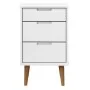 Bedside table MOLDE made of solid white pine wood 40x35x65 cm by vidaXL, Nightstands - Ref: Foro24-350499, Price: 88,32 €, Di...