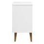 Bedside table MOLDE made of solid white pine wood 40x35x65 cm by vidaXL, Nightstands - Ref: Foro24-350499, Price: 88,32 €, Di...
