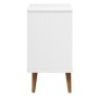 MOLDE Nachttisch aus massivem Kiefernholz weiß 40x35x65 cm von vidaXL, Nachttische - Ref: Foro24-350499, Preis: 89,71 €, Raba...