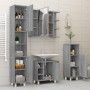 Badezimmerschrank aus grauem Sonoma-Sperrholz, 30 x 30 x 95 cm von vidaXL, Badezimmermöbel - Ref: Foro24-815607, Preis: 51,47...