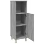 Armario de baño madera contrachapada gris Sonoma 30x30x95 cm de vidaXL, Muebles de baño - Ref: Foro24-815607, Precio: 50,14 €...