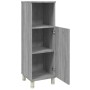 Badezimmerschrank aus grauem Sonoma-Sperrholz, 30 x 30 x 95 cm von vidaXL, Badezimmermöbel - Ref: Foro24-815607, Preis: 51,47...