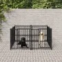 Stahl-Außenzwinger 3,75 m² von vidaXL, Hundehütten und Zäune - Ref: Foro24-3124579, Preis: 370,61 €, Rabatt: %