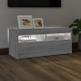 TV-Möbel mit grauen LED-Leuchten aus Sonoma 90x35x40 cm von vidaXL, TV-Möbel - Ref: Foro24-815676, Preis: 62,56 €, Rabatt: %