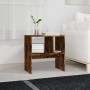 Beistelltisch aus geräuchertem Eichensperrholz, 50 x 30 x 50 cm von vidaXL, Seitentische - Ref: Foro24-815849, Preis: 33,11 €...