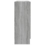 Sonoma gray plywood display case 82.5x30.5x80 cm by vidaXL, Bookcases and shelves - Ref: Foro24-815616, Price: 68,75 €, Disco...