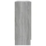 Vitrine aus Sperrholz in Sonoma-Grau, 82,5 x 30,5 x 80 cm von vidaXL, Bücherregale und Regale - Ref: Foro24-815616, Preis: 70...