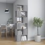 Estantería/divisor de espacios gris Sonoma 60x24x186 cm de vidaXL, Librerías y estanterías - Ref: Foro24-816033, Precio: 73,83 €