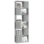Estantería/divisor de espacios gris Sonoma 60x24x186 cm de vidaXL, Librerías y estanterías - Ref: Foro24-816033, Precio: 70,8...