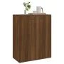Sideboard aus braunem Eichensperrholz, 60 x 30 x 75 cm von vidaXL, Sideboards - Ref: Foro24-815380, Preis: 62,97 €, Rabatt: %