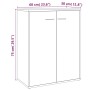Sideboard aus braunem Eichensperrholz, 60 x 30 x 75 cm von vidaXL, Sideboards - Ref: Foro24-815380, Preis: 63,69 €, Rabatt: %