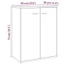 Sideboard aus braunem Eichensperrholz, 60 x 30 x 75 cm von vidaXL, Sideboards - Ref: Foro24-815380, Preis: 62,97 €, Rabatt: %