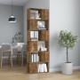 Smoked oak color shelf/space divider 60x24x186 cm by vidaXL, Bookcases and shelves - Ref: Foro24-816032, Price: 80,32 €, Disc...